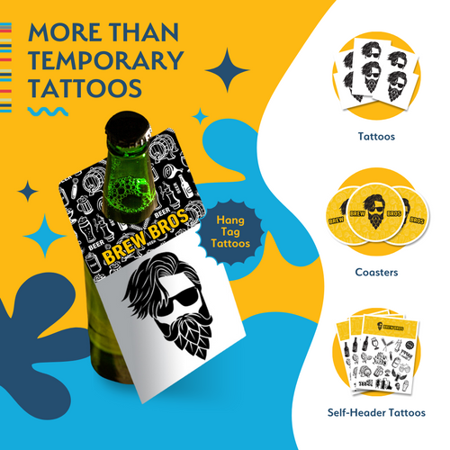 Collection of Hang Tag, More Than A Tattoo in a gallery layout