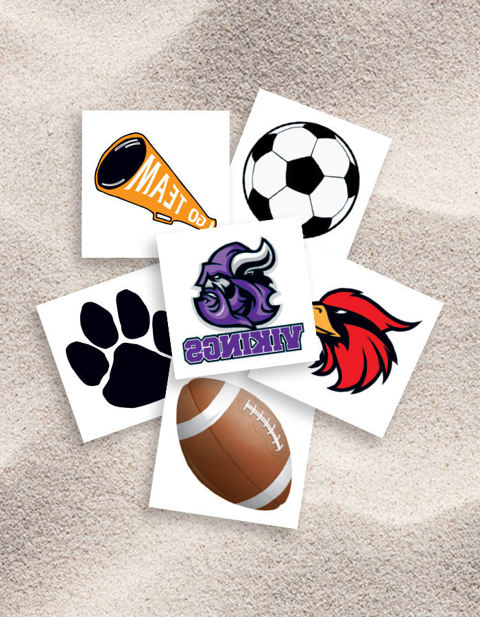 Image of Sports Temporary Tattoos