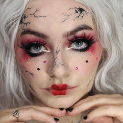 Collection of Broken Doll Face Costume in a gallery layout