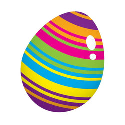 Collection of Easter Egg Promotional Product Tattoo 1.5 in x 1.5 in in a gallery layout