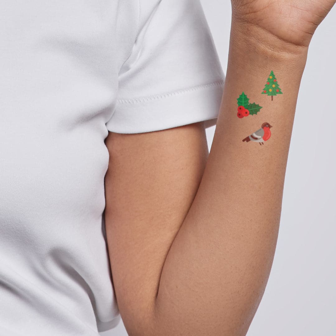 Collection of California Tattoos & Promotional Products in a gallery layout