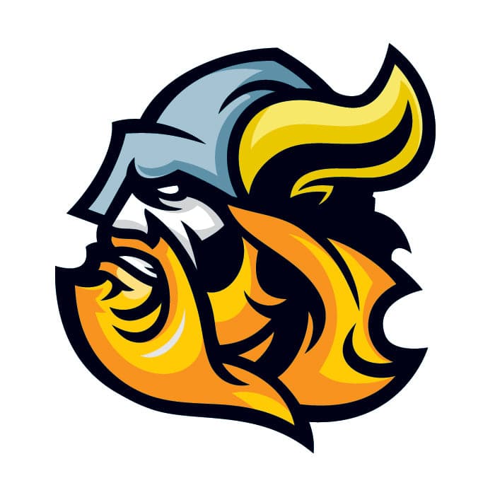 Collection of Viking Promotional Product Tattoo 1.5 in x 1.5 in in a gallery layout