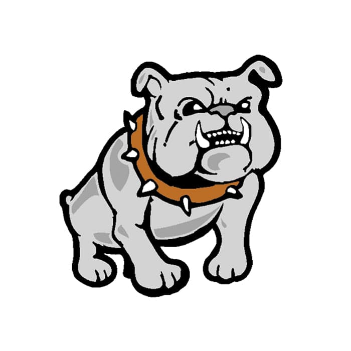 Collection of Small Bulldog Promotional Product Tattoo 1.5 in x 1.5 in in a gallery layout