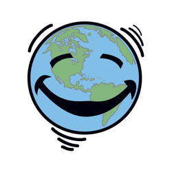 Collection of Happy Earth Promotional Product Tattoo 1.5 in x 1.5 in in a gallery layout