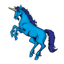 Collection of Unicorn Promotional Product Tattoo 2 in x 2 in in a gallery layout