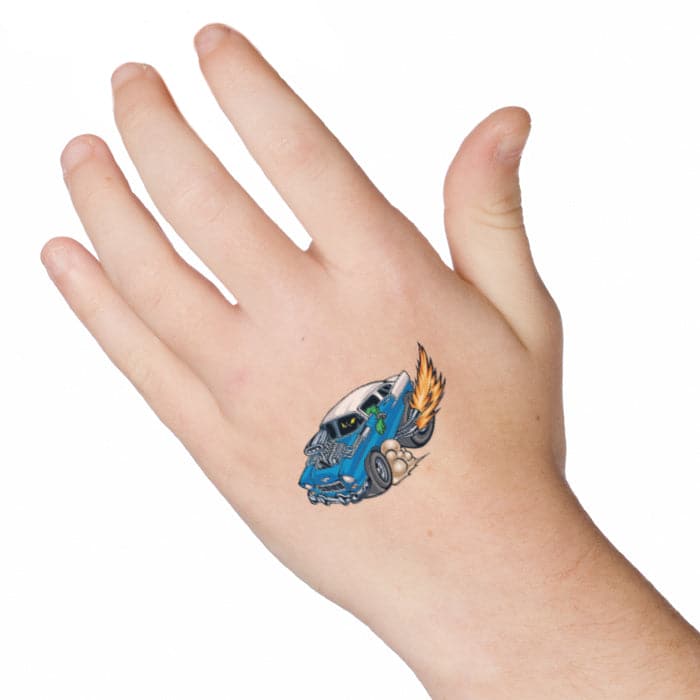 Collection of California Tattoos & Promotional Products in a gallery layout