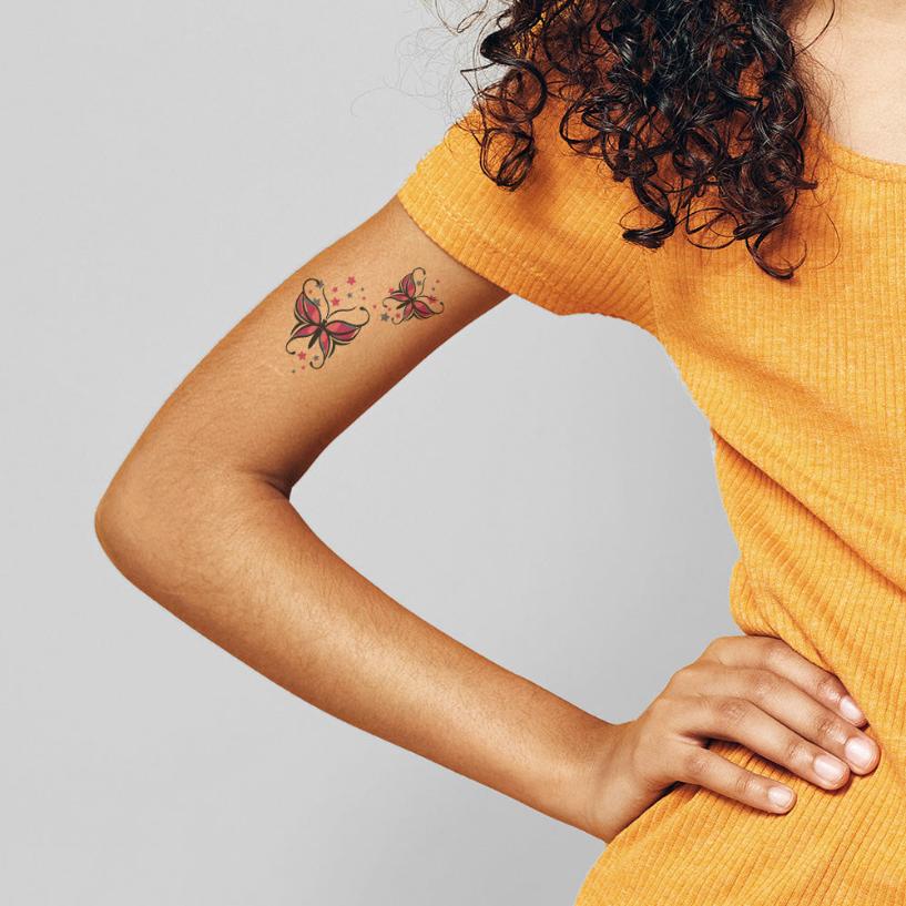 Collection of California Tattoos & Promotional Products in a gallery layout