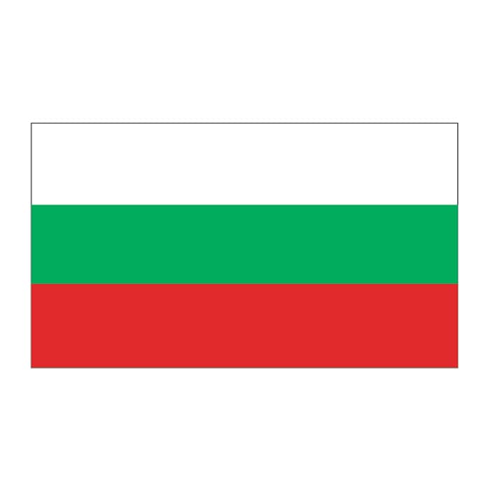 Collection of Bulgaria Flag Promotional Product Tattoo 2 in x 1.5 in in a gallery layout
