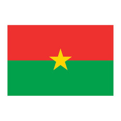 Collection of Burkina Faso Flag Promotional Product Tattoo 2 in x 1.5 in in a gallery layout