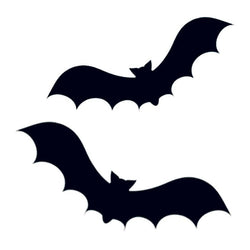 Collection of Two Bats Promotional Product Tattoo 2 in x 2 in in a gallery layout