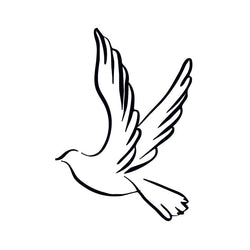 Collection of Dove Promotional Product Tattoo 2 in x 2 in in a gallery layout