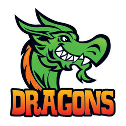 Collection of Dragons Sports Promotional Product Tattoo 2 in x 2 in in a gallery layout