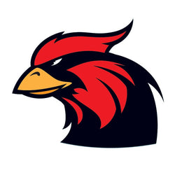 Collection of Cardinal Mascot Promotional Product Tattoo 2 in x 2 in in a gallery layout