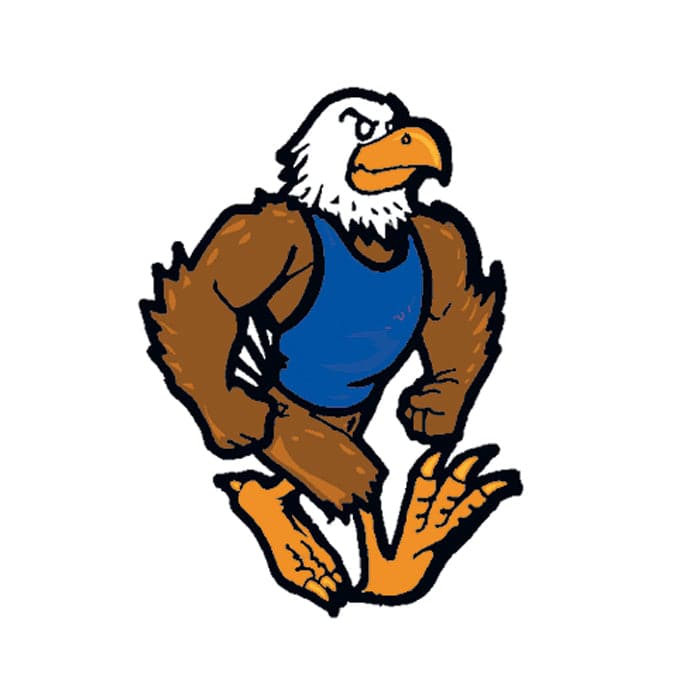 Collection of Eagle Promotional Product Tattoo 2 in x 2 in in a gallery layout