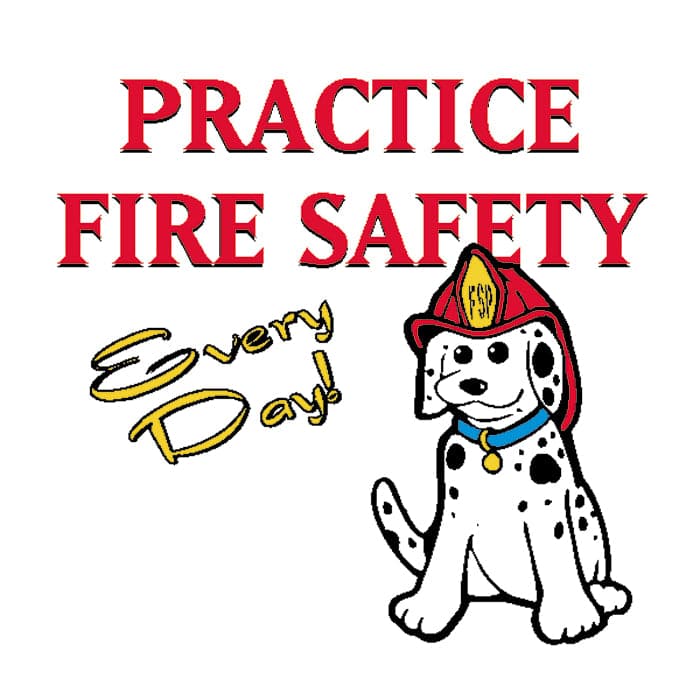 Collection of Fire Safety Every Day Promotional Product Tattoo 2 in x 2 in in a gallery layout