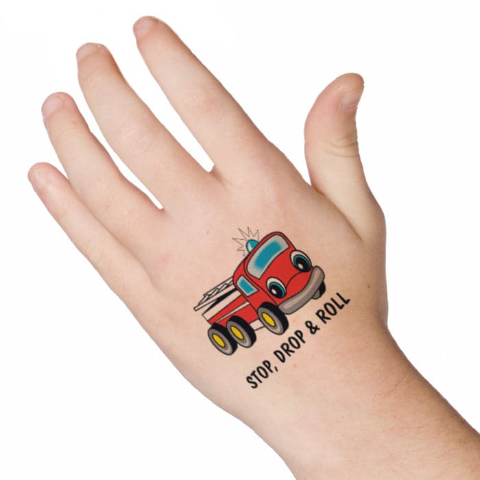 Collection of California Tattoos & Promotional Products in a gallery layout