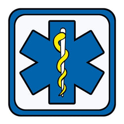 Collection of EMT Patch Promotional Product Tattoo 2 in x 2 in in a gallery layout