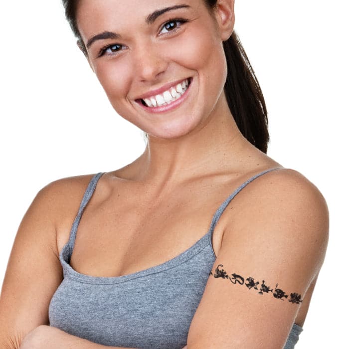 Collection of California Tattoos & Promotional Products in a gallery layout