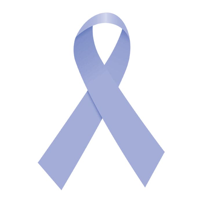 Collection of Lavender Awareness Ribbon Promotional Product Tattoo 2 in x 1.5 in in a gallery layout