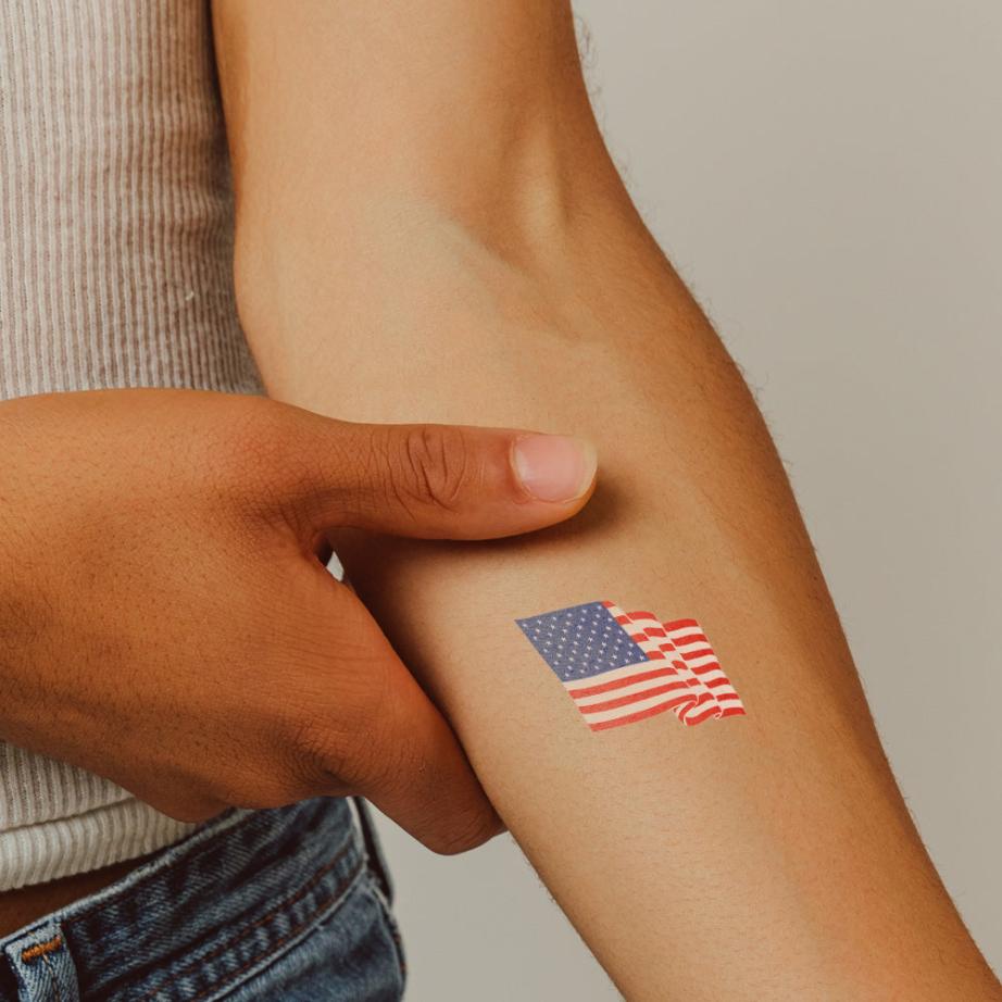 Collection of California Tattoos & Promotional Products in a gallery layout