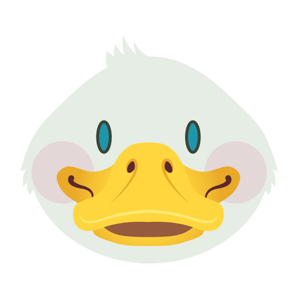 Collection of Duck Promotional Product Tattoo 2 in x 2 in in a gallery layout