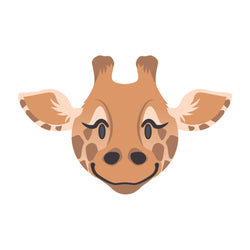 Collection of Gabby the Giraffe Promotional Product Tattoo 3 in x 3 in in a gallery layout