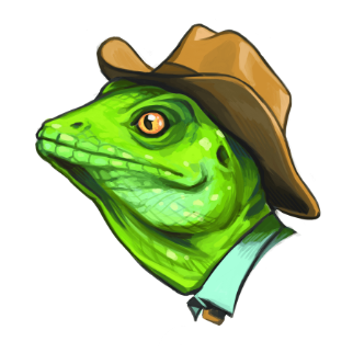 Collection of Cowboy Lizard Promotional Product Tattoo - Promotional Product Tattoo in a gallery layout