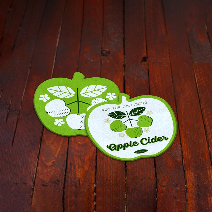 Collection of CT Apple Coaster Flatlay in a gallery layout