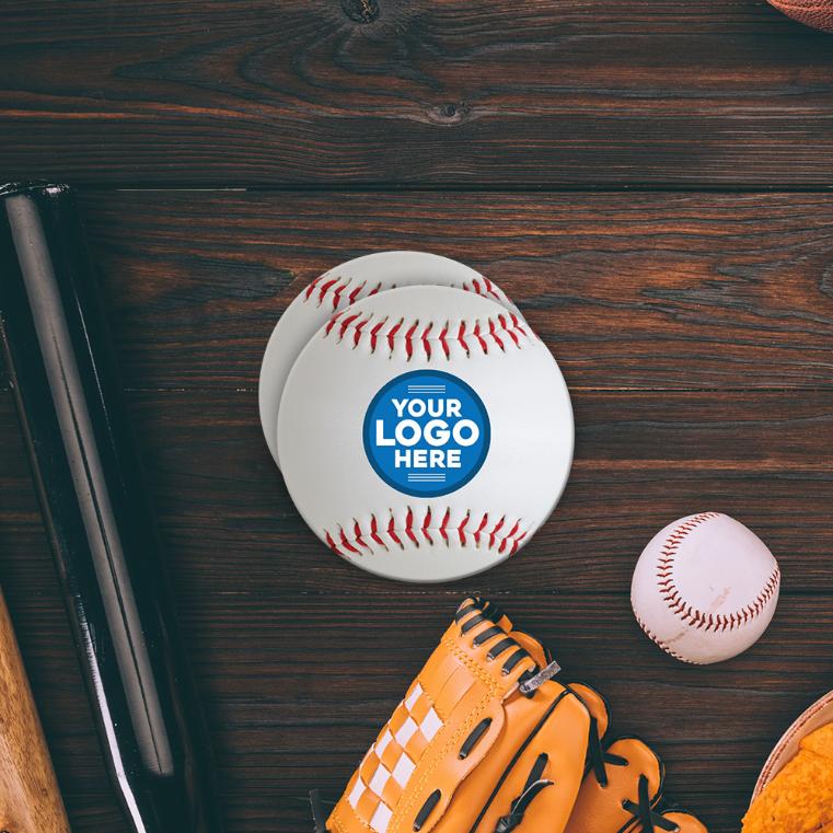 Collection of CT Baseball Coaster Flatlay in a gallery layout