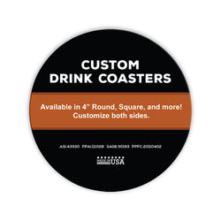 Collection of Basketball Coasters 3 in a gallery layout