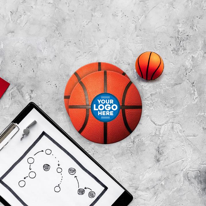 Collection of CT Basketball Coaster Flatlay in a gallery layout