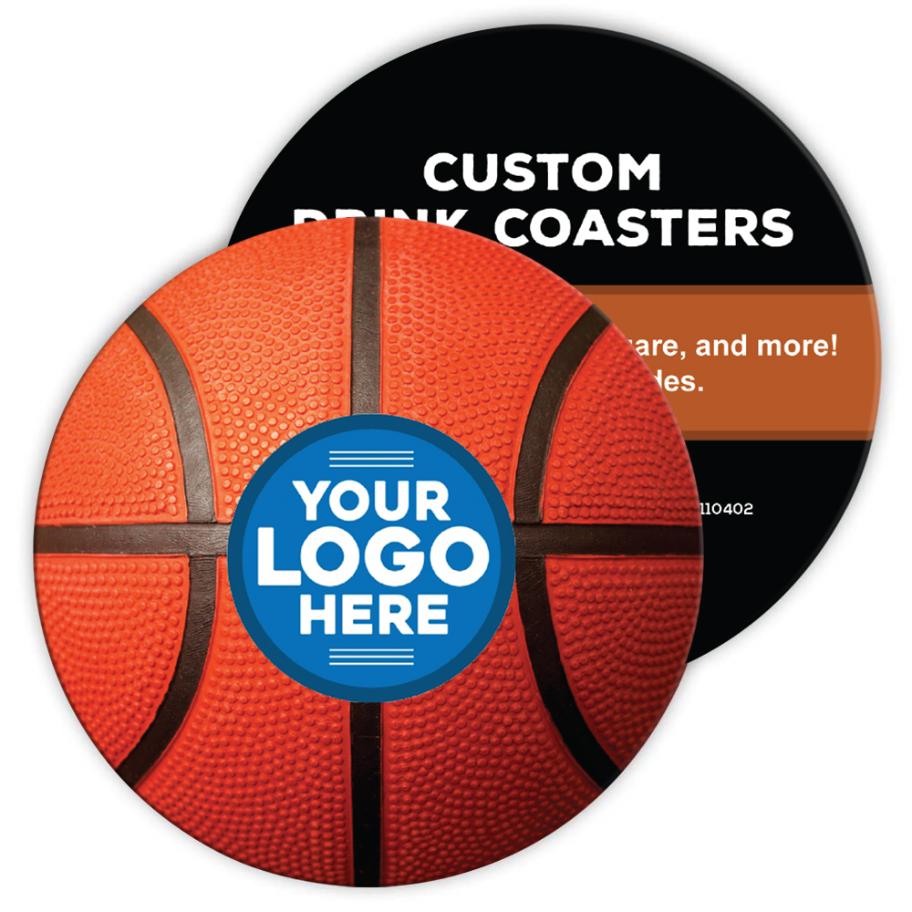 Collection of Basketball Coasters 2 in a gallery layout