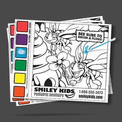 Collection of Watercolor Paint Sheets in a gallery layout