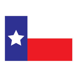 Collection of Texas State Flag Lone Star Promotional Product Tattoo 2 in x 1.5 in in a gallery layout