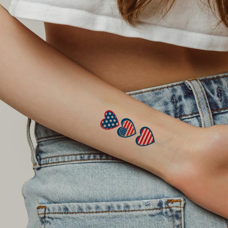 Collection of California Tattoos & Promotional Products in a gallery layout