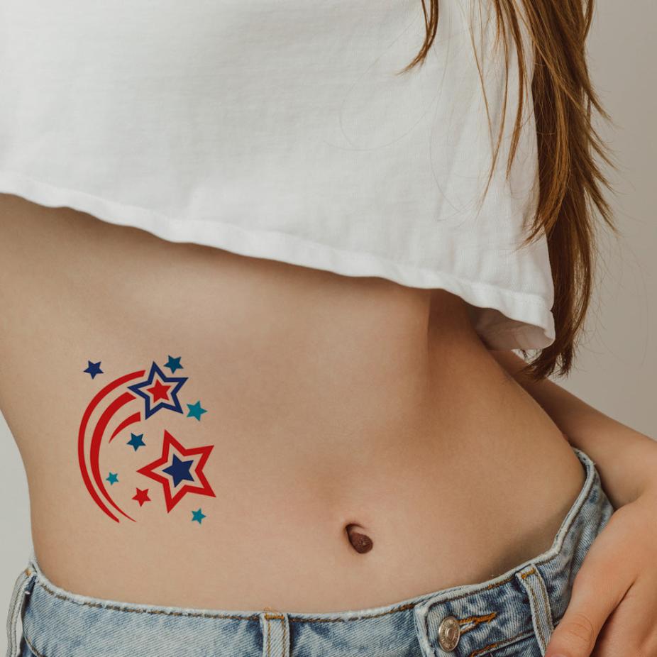 Collection of California Tattoos & Promotional Products in a gallery layout