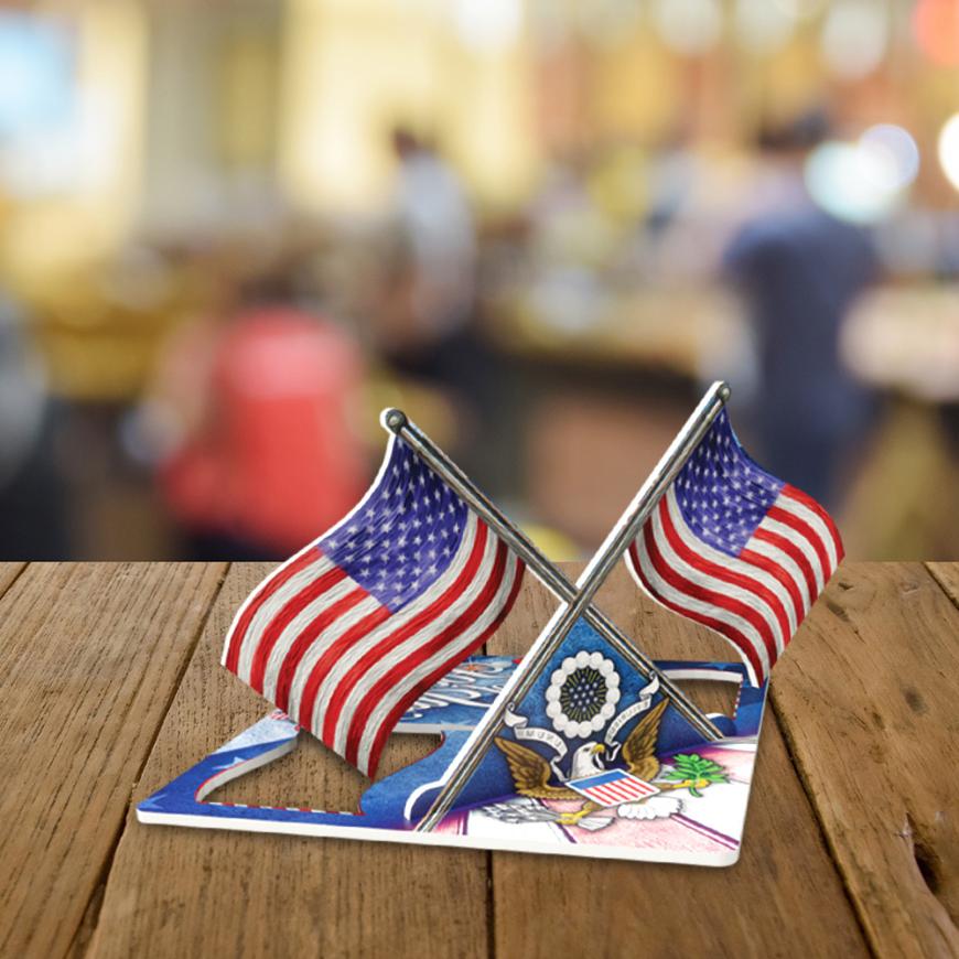 Collection of CT Flag Popup Coaster Flatlay in a gallery layout