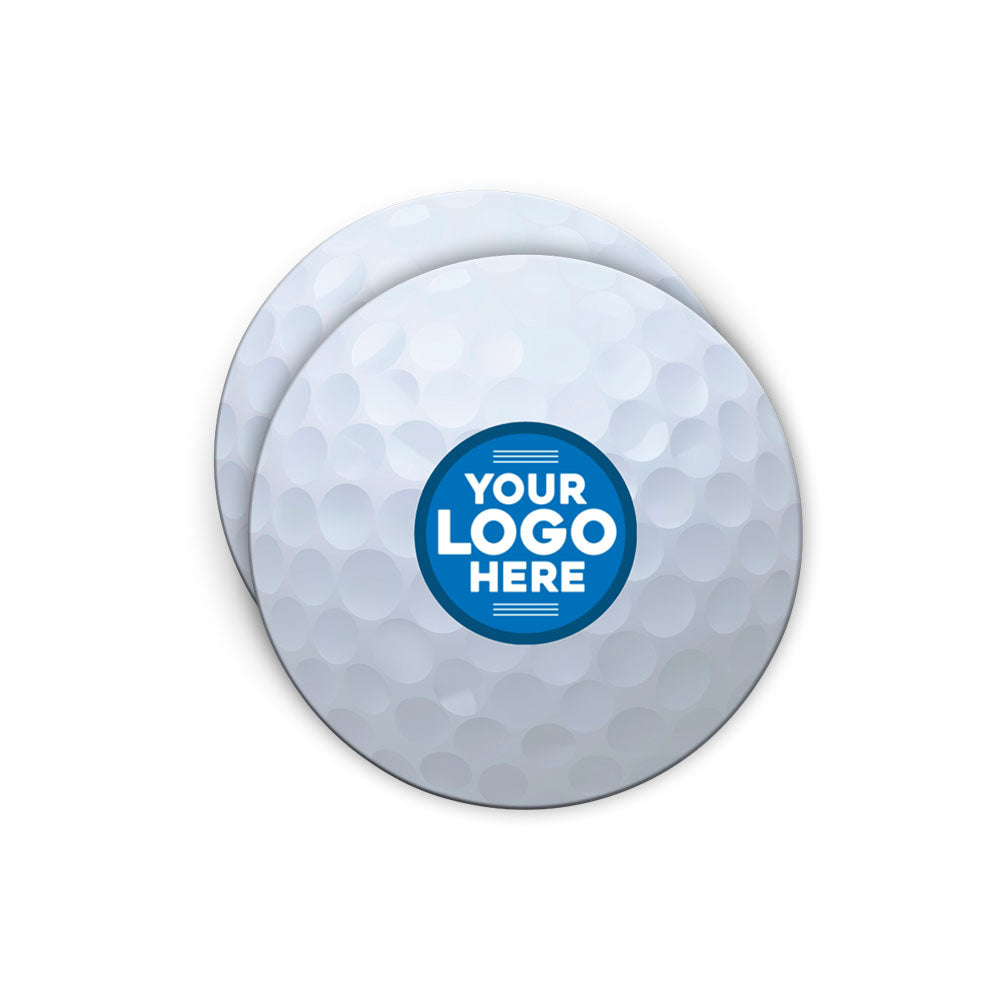 Collection of CT Golf Coasters White in a gallery layout
