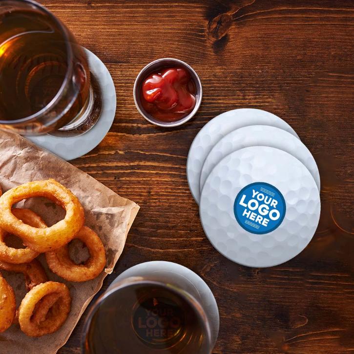 Collection of Golf Coasters 4 in a gallery layout