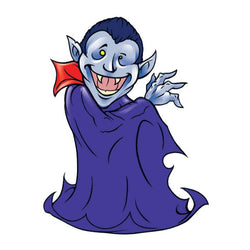 Collection of Dracula Promotional Product Tattoo 2 in x 2 in in a gallery layout