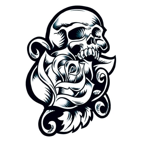 Collection of skull Promotional Product Tattoo in a gallery layout