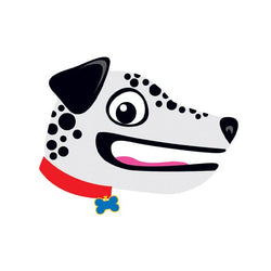 Collection of Dalmatian Hand Puppet Promotional Product Tattoo 3.5 in x 2.5 in in a gallery layout