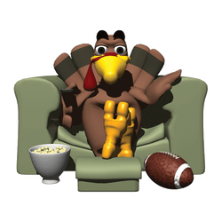Collection of football turkey Promotional Product Tattoo in a gallery layout