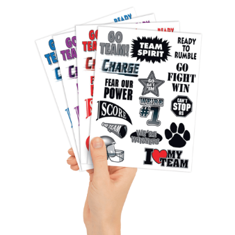 Collection of School Team tattoos in a gallery layout