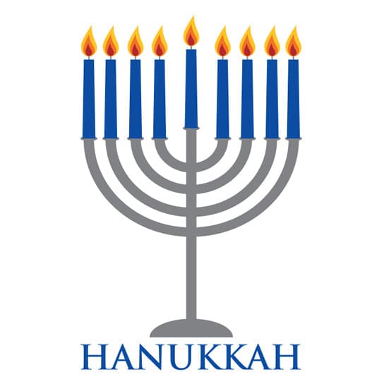 Collection of Menorah Promotional Product Tattoo 3 in x 2 in in a gallery layout