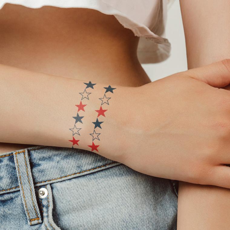 Collection of California Tattoos & Promotional Products in a gallery layout