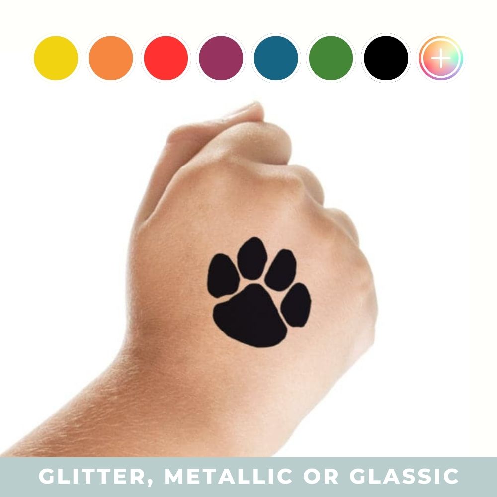 Collection of California Tattoos & Promotional Products in a gallery layout