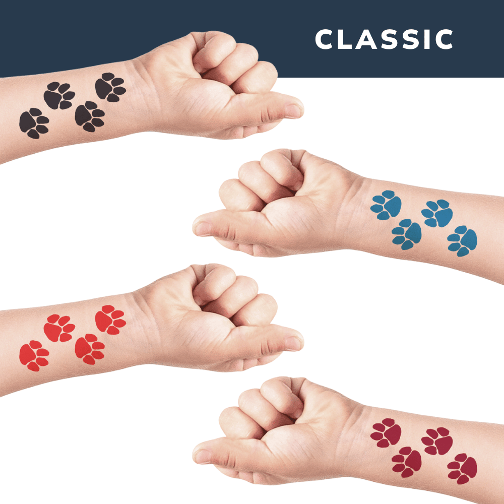 Collection of California Tattoos & Promotional Products in a gallery layout