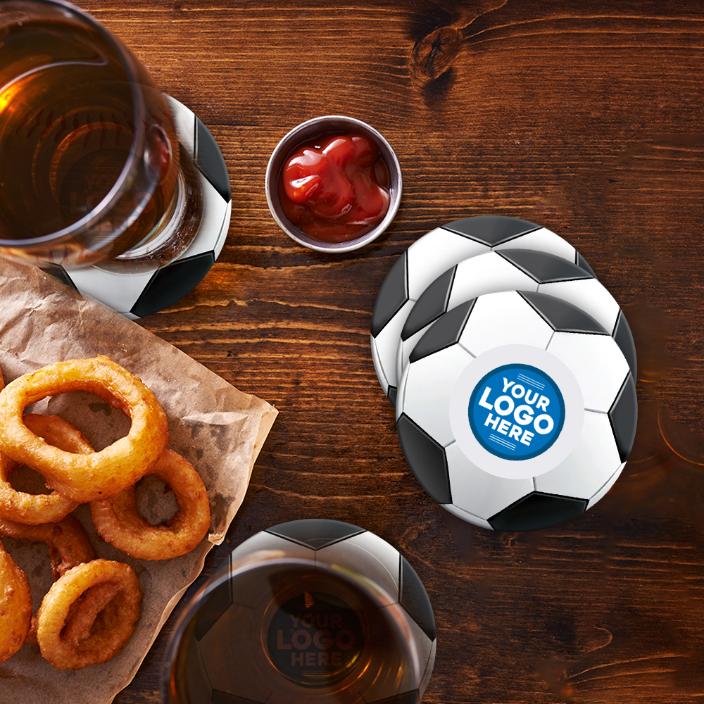 Collection of Soccer Coasters 4 in a gallery layout