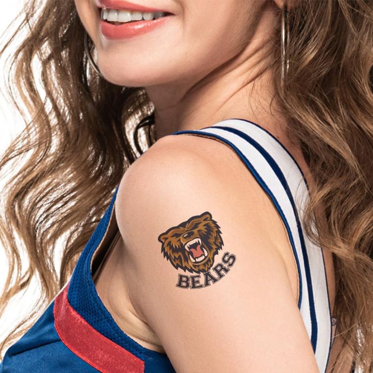 Collection of California Tattoos & Promotional Products in a gallery layout
